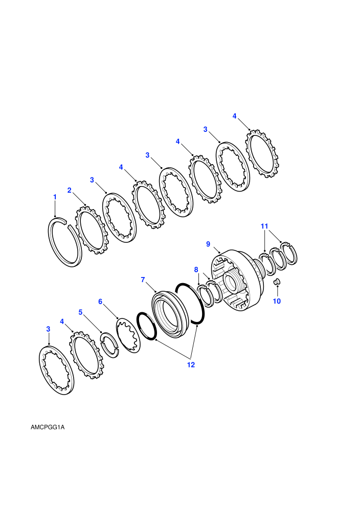 Brakes 'F' (Automatic Transmission)