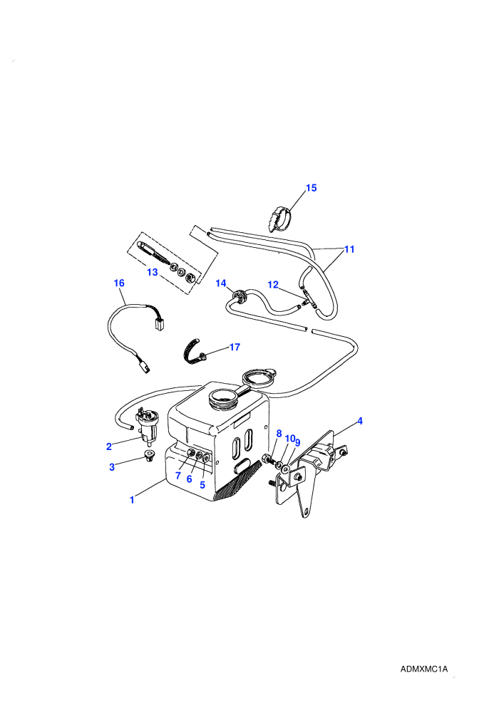 Windscreen Washer (Less Air Conditioning)