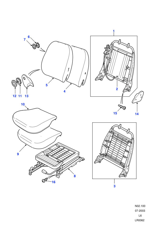 Front Seats (5 Door Station Wagon,Leatherette Seat Fabric)((V)FROM4A000001)