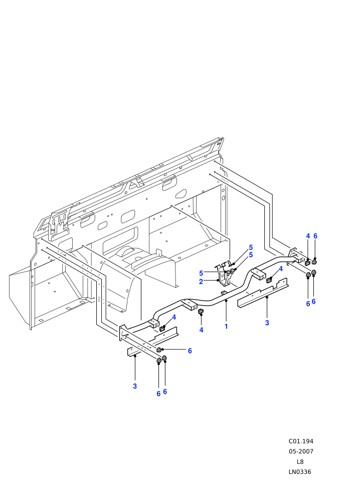 Instrument Panel Related Parts ((V)FROM7A000001)