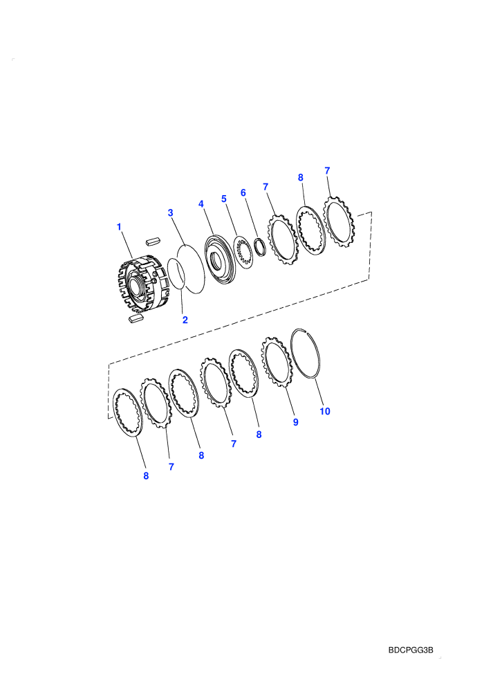 Brake 'D' (4 Speed,Automatic Transmission)