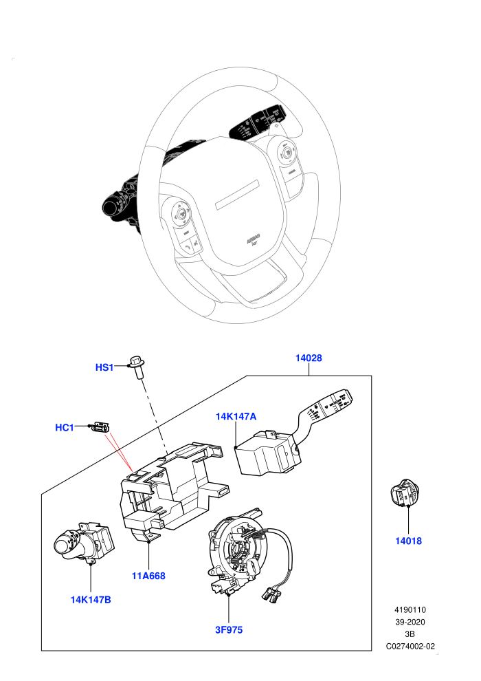 Switches (Steering Column)
