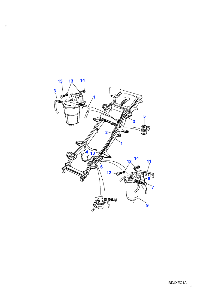 Fuel Pipes (4 Cylinder TDi,With Diesel Engines)