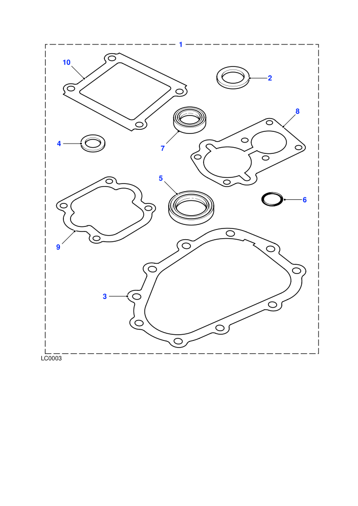 Gasket Kit (5 Speed Manual Transmission,Manual Transmission)