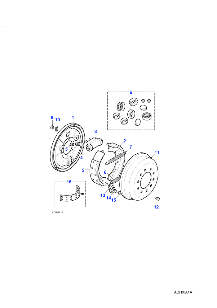 Rear Drum Brakes