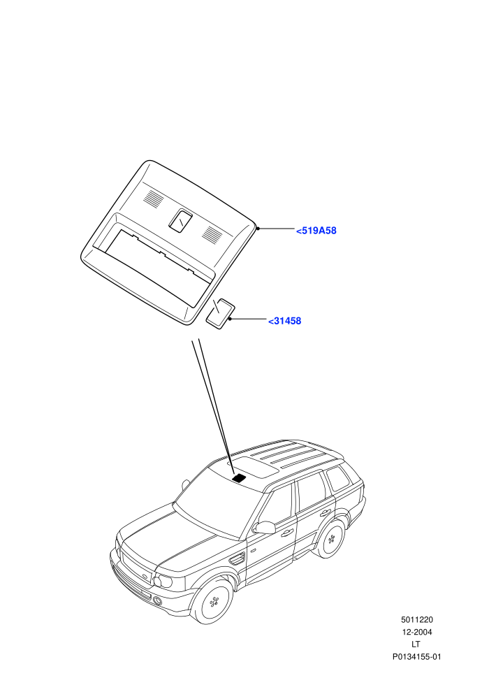 Console - Overhead ((V)TO9A999999)
