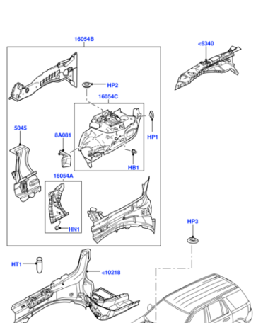 LR002383 LAND ROVER