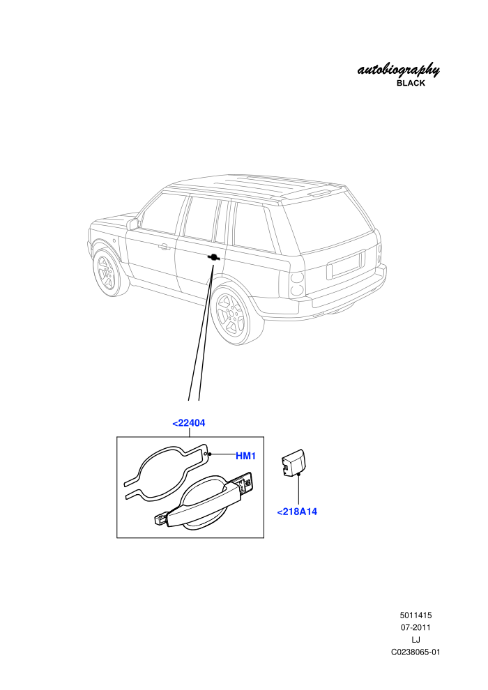 Rear Door Lock Controls (Autobiography Black LE)((V)FROMAA313069)