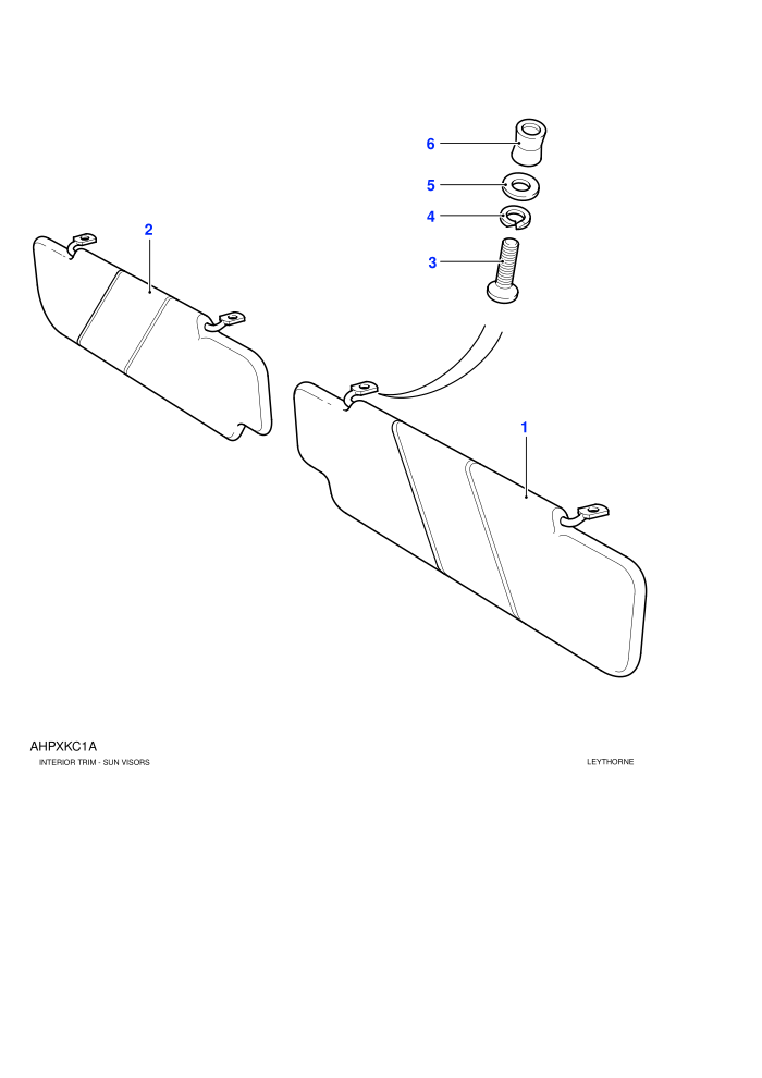 Sunvisors ((V)FROM7A000001)