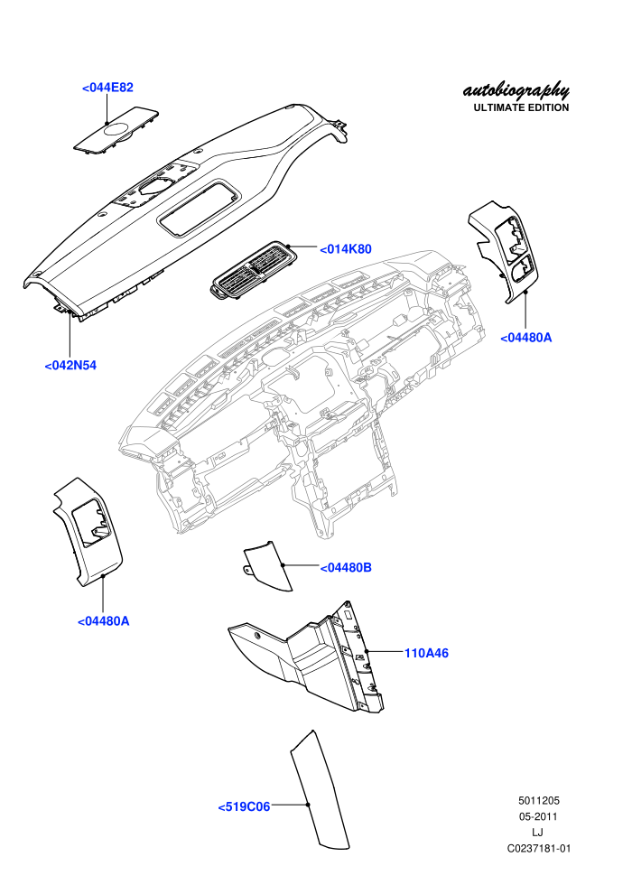 Instrument Panel (Autobiography Ultimate Edition)(Lower,Upper)((V)FROMBA344356)