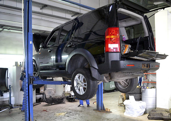 Замена коленвала Land Rover Discovery