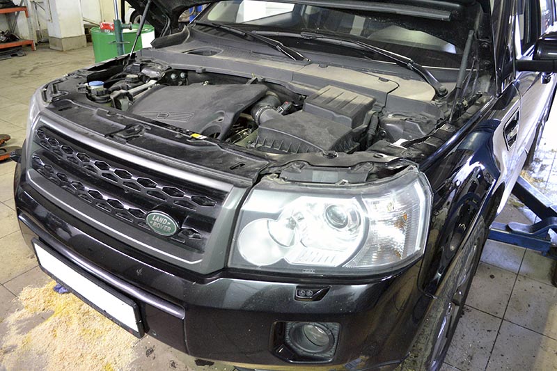 Замена ремня ГРМ на Land Rover Freelander Замена ремня ГРМ на Land Rover Freelander