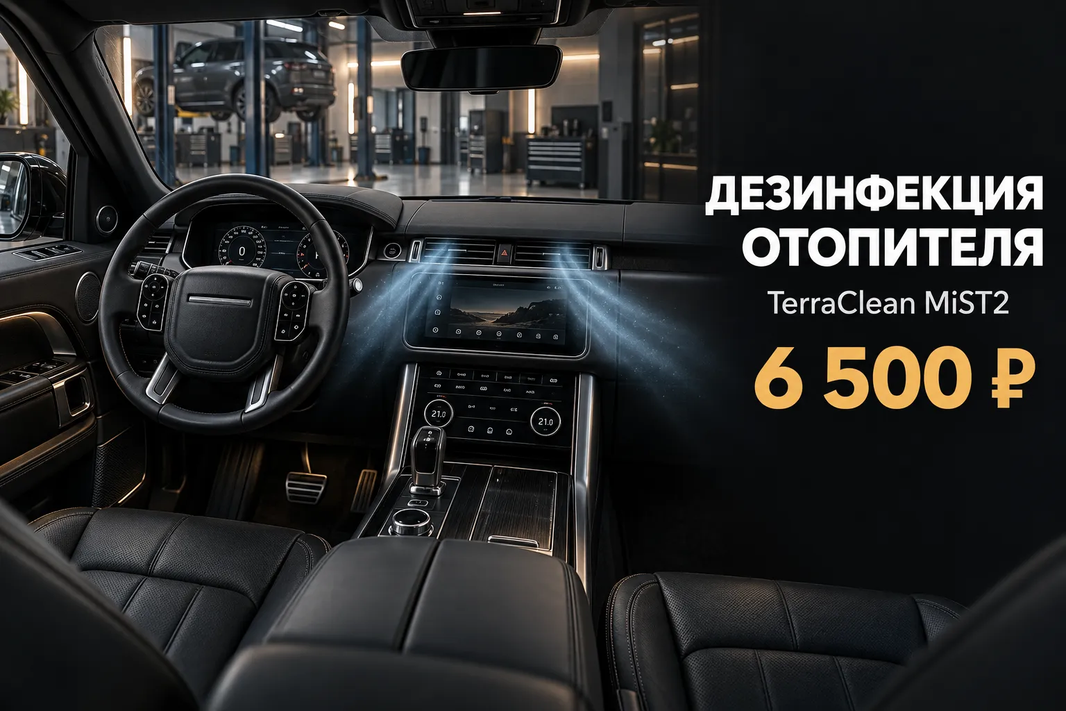 Дезинфекция отопителя TerraClean MiST2 за 6 500 ₽